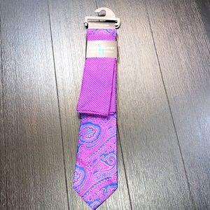 Steve Harvey Men’s Neck Tie and Pocket Square